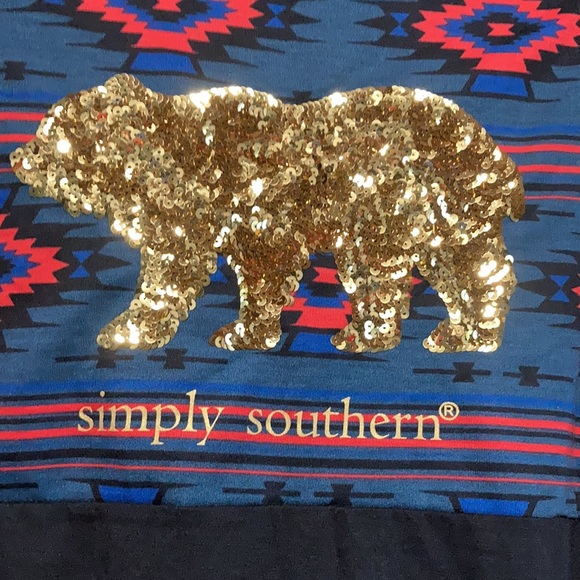 Simply southern beautiful half zip sweater - Picture 5 of 5